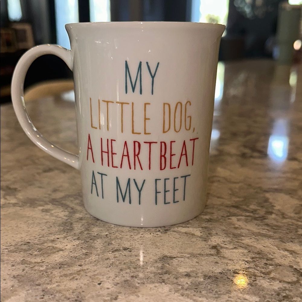 Dog Lover's Ceramic Mug - White